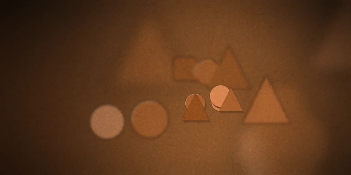 Warm copper circuitry glowing against a dark abstract field